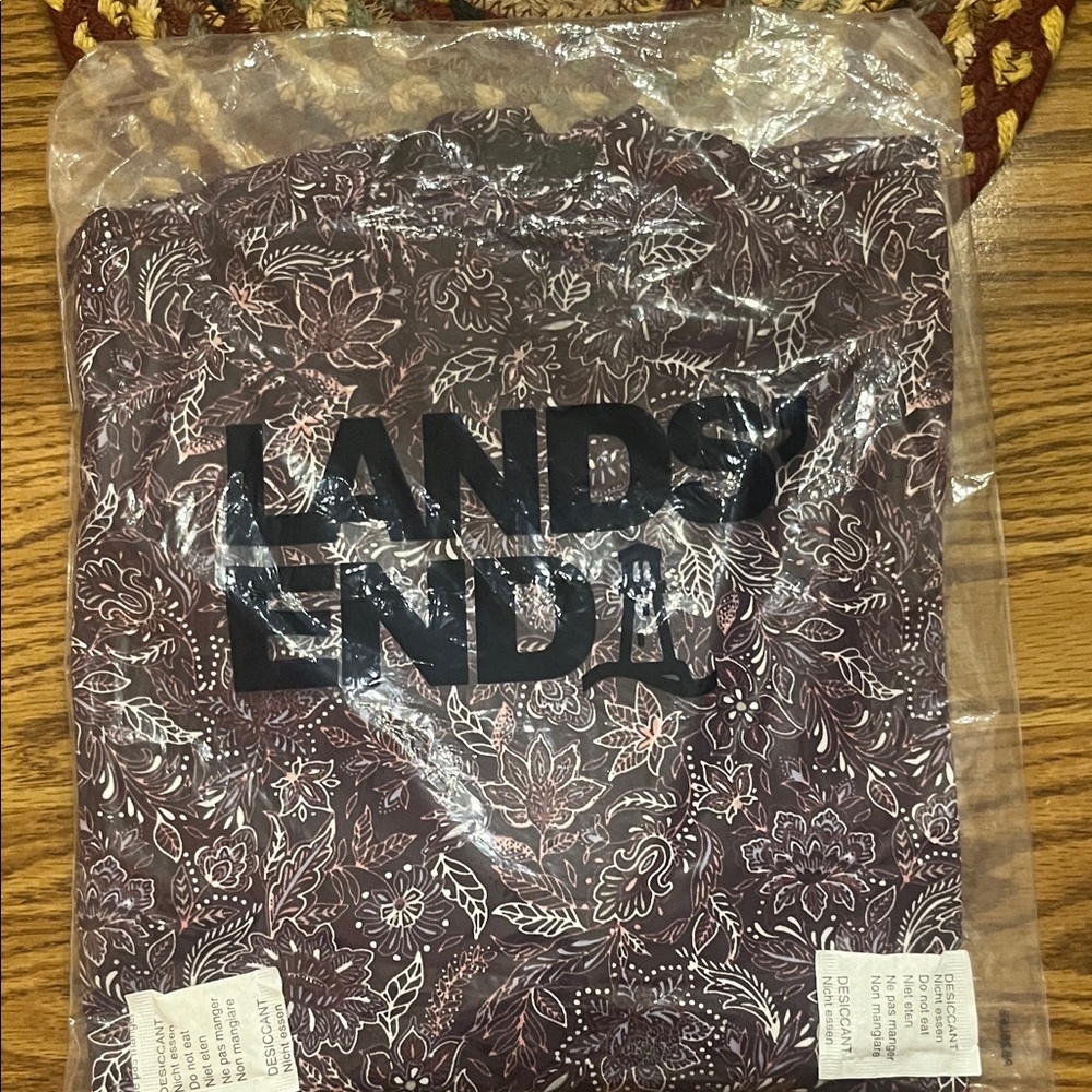 NWT, Land’s End Mock Neck Turtleneck, 
L/Tall